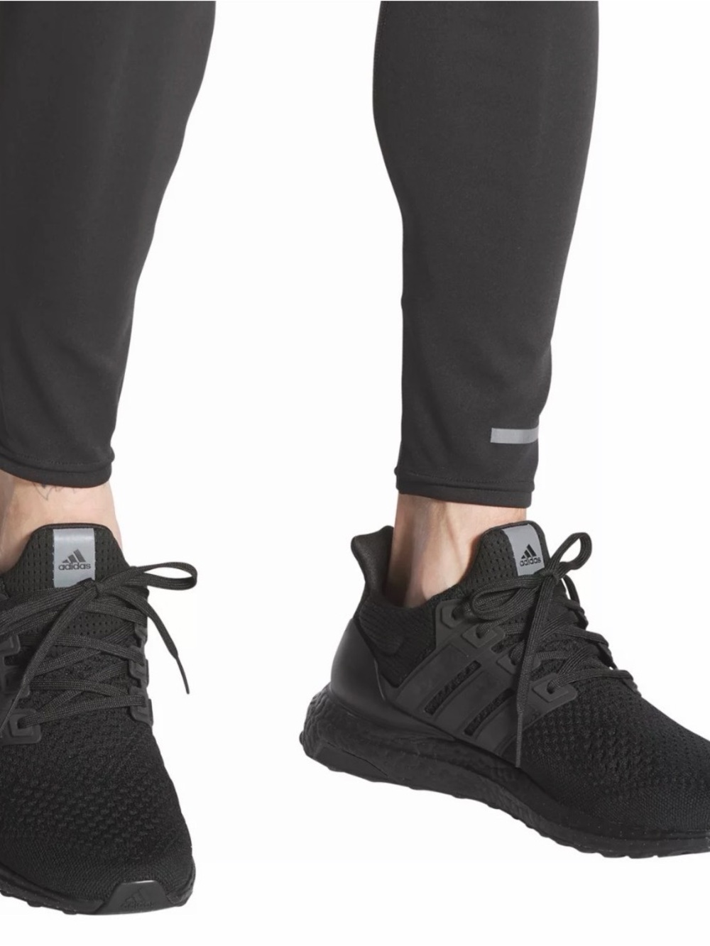 adidas Black Ultraboost Running Shoe - Picture 3 of 5